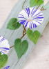 Kyoto Wall Hanging Tapestry Handpainted Linen Edo Elegance Summer Japan