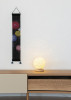 Kyoto Wall Hanging Mini Tapestry Handpainted LinenFireworks Summer Japan
