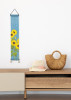 Kyoto Wall Hanging Mini Tapestry Handpainted LinenSunflower Summer Japan