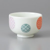 Mino Ware Sencha Yunomi Japanese Green Tea Cup Genji Round Motif 165ml Japan