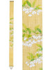 Kyoto Wall Hanging Tapestry Handpainted Linen Japanese Snowbell Summer Japan