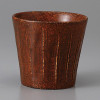 Japanese Mino Ware Iga Faceted Rock Glass 290ml Ceramic Whiskey Tumbler