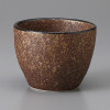 Japanese Mino Ware Earth Tone Ceramic Cup 250ml Rustic Tumbler Mug