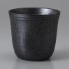 Japanese Mino Ware Lightweight Ibushi Rock Glass 300ml Ceramic Whiskey Tumbler