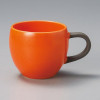 Mino ware Japanese Ceramic Mug Coffee Tea cup Koron Tsubu Tsubu Orange 340ml
