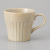 Mino ware Japanese Ceramic Mug Coffee Tea cup Kohiki White Glass Matte Mug Japan