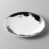 Japanese Sumi Ink Zen 6.7" Round Plate Mino Ware Ceramic Dish Made in Japan