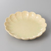 Japanese Seto Off White Chrysanthemum Side Plate 6.3" Ceramic Dishwasher Safe