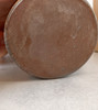 Bizen yaki ware Japanese Flower Vase Hanaire Goma Rattan handle Toho kiln Japan