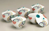 Yunomi Kutani porcelain Kumidashi Sencha Japanese tea cup lid set 5 Marumon new