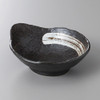Japanese Mino Ware Ceramic Tonsui Bowl Tenmoku Hot Pot Dipping Sauce Dish 15.5cm