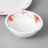 Japanese Seto Ware Akae Floral Tonsui Hot Pot Serving Bowl 11.5cm Japan