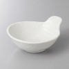 Japanese Mino White Bizen Ceramic Tonsui Bowl Hot Pot Dipping Sauce Dish 14.7cm
