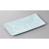 Japanese Arita Ware Hafuri Plum Rectangular Sushi Sashimi Serving Plate 25cm