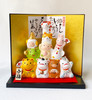 2023 Chinese Zodiac Japan Mino yaki Ceramic Figurine New Year H 5.5in Japan