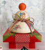 Kyoto New Year Figure Japanese paper Kagami Mochi Rice cake Maneki neko Darma