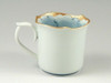 Arita porcelain ware Japanese Tea Coffee Mug cup Gold glaze peony flower Japan