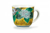 Kutani ware porcelain Coffee Tea Mug Soup Cup Yoshida-ya Style Handpaint Japan