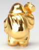 Daikoku Seven Gods of Fortune Bronze Gold Plate Figure Japan Kyokuho Handcraft