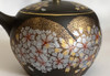 Tokoname yaki Kyusu Tea pot Gyokko collaboration Kutani yaki Sakura 220ml Japan