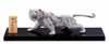Byakko White Tiger Japan Takaoka Traditional Metal Craft Figure Ornament w/stand