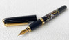 Maki-e Urushi Lacquer Makie Fountain Pen Yamanaka lacquerware Orchid Motif Japan