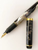 Maki-e Urushi Lacquer Makie Fountain Pen Yamanaka lacquerware Wave Motif Japan
