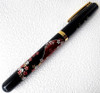 Maki-e Urushi Lacquer Makie Fountain Pen Yamanaka lacquer Mt.Fuji Cherry Japan-Red Fuji