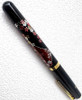 Maki-e Urushi Lacquer Makie Fountain Pen Yamanaka lacquer Mt.Fuji Cherry Japan-Red Fuji