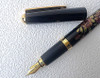 Maki-e Urushi Lacquer Makie Fountain Pen Yamanaka lacquerware Rose Motif Japan