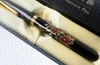Maki-e Urushi Lacquer Makie Fountain Pen Yamanaka lacquerware Rose Motif Japan
