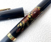 Maki-e Urushi Lacquer Makie Fountain Pen Yamanaka lacquerware Rose Motif Japan