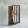 Display shelf Japanese Style 2 Stage Handcraft H70cm Made in Japan