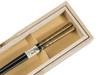 Chopstick and Hashioki set Yamanaka lacquerware Sakura Black Japan Handcrafted