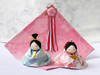 Kyoto Hina Doll Ningyo Kids Baby Doll Pink Cherry flower Kicho Made in Japan