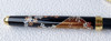 Maki-e Urushi Lacquer Makie Ballpoint Pen Yamanaka lacquerware Cherry Fuji Japan