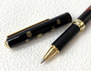 Maki-e Urushi Lacquer Makie Ballpoint Pen Yamanaka lacquerware Crane Sun Japan