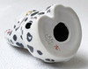 Maneki neko Japanese Lucky Cat Kutani Porcelain ceramic Leopard panther 10cm