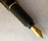 Exellent Maki-e Urushi Lacquer Fountain Pen Yamanaka lacquer Crane motif Japan