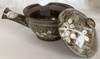 Kyusu Kyo Kiyomizu yaki ware Tea pot Hagi flower Shiro-mori 270ml Japan