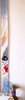 Kyoto Tapestry Carp Koi Koinobori Traditional doll Black Handpainted Linen Japan
