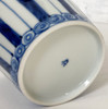 Kutani yaki Sobachoko Cup Bowl Handpaint underglaze Sometsuke Tokusa Japan