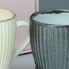 Kyo Kiyomizu yaki ware Mug Cofee Tea Cup Japan Black and White