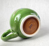 Kyo Kiyomizu yaki ware Mug Coffee Tea Cup auspicious Owl Fukuro Handpaint Japan