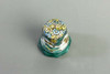 Thimble Kutani yaki porcelain Handpaint Overglaze enamel Bird Made in Japan