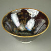 Guinomi Sake cup Kyo Kiyomizu yaki porcelain Handcraft Sekiyo rainbow Japan