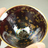 Guinomi Sake cup Kyo Kiyomizu yaki porcelain Handcraft Sekiyo rainbow Japan