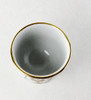 Guinomi Kutani Porcelain White dot Shirochibu Handcraft Sake Cup Made in Japan