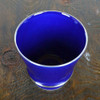 Arita porcelain Bright blue glaze Shochu Sake whiskey Cup Handcraft Japan