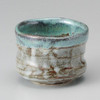 Chawan Japanese green tea bowl Mino ware Ao Shino Hime Chawan
